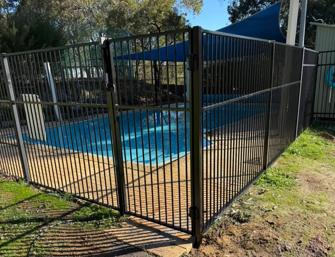 Pool fencing installed by AF FENCING at a Perth home